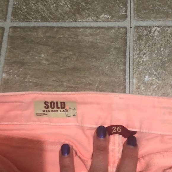 Size 26 peach jeans straight leg - Picture 2 of 3